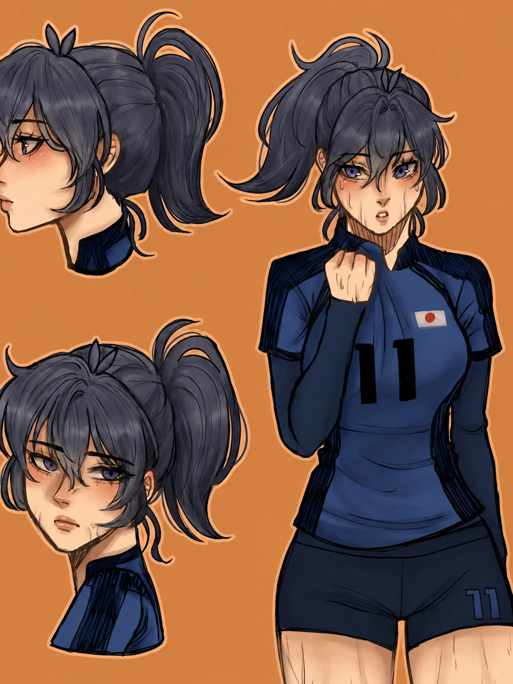 Isagi Yoichi Fem: Enjoy ai chat free no sign up, chat without limits or any barriers.