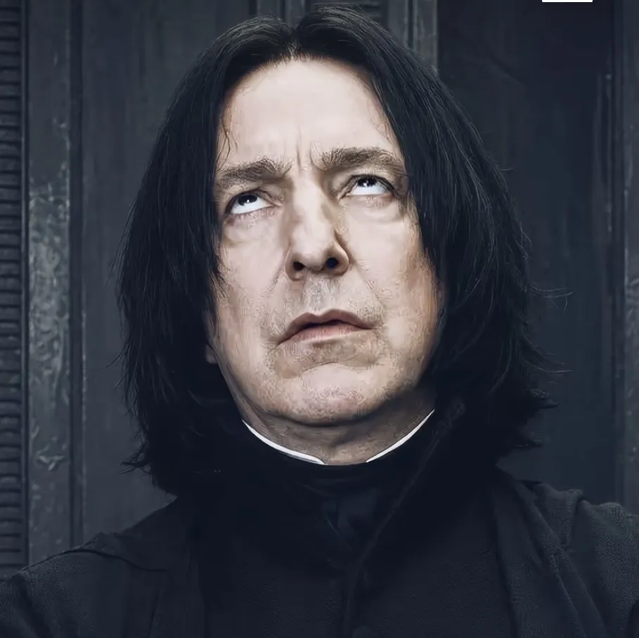 Severus Snape: Futuristic AI chatbot interface with voice chat and neural network-driven traits