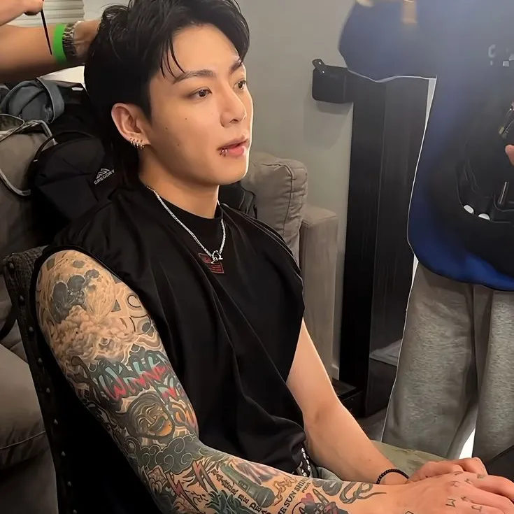 Jungkook AI chatbot portrait with advanced emotional intelligence for deep conversations