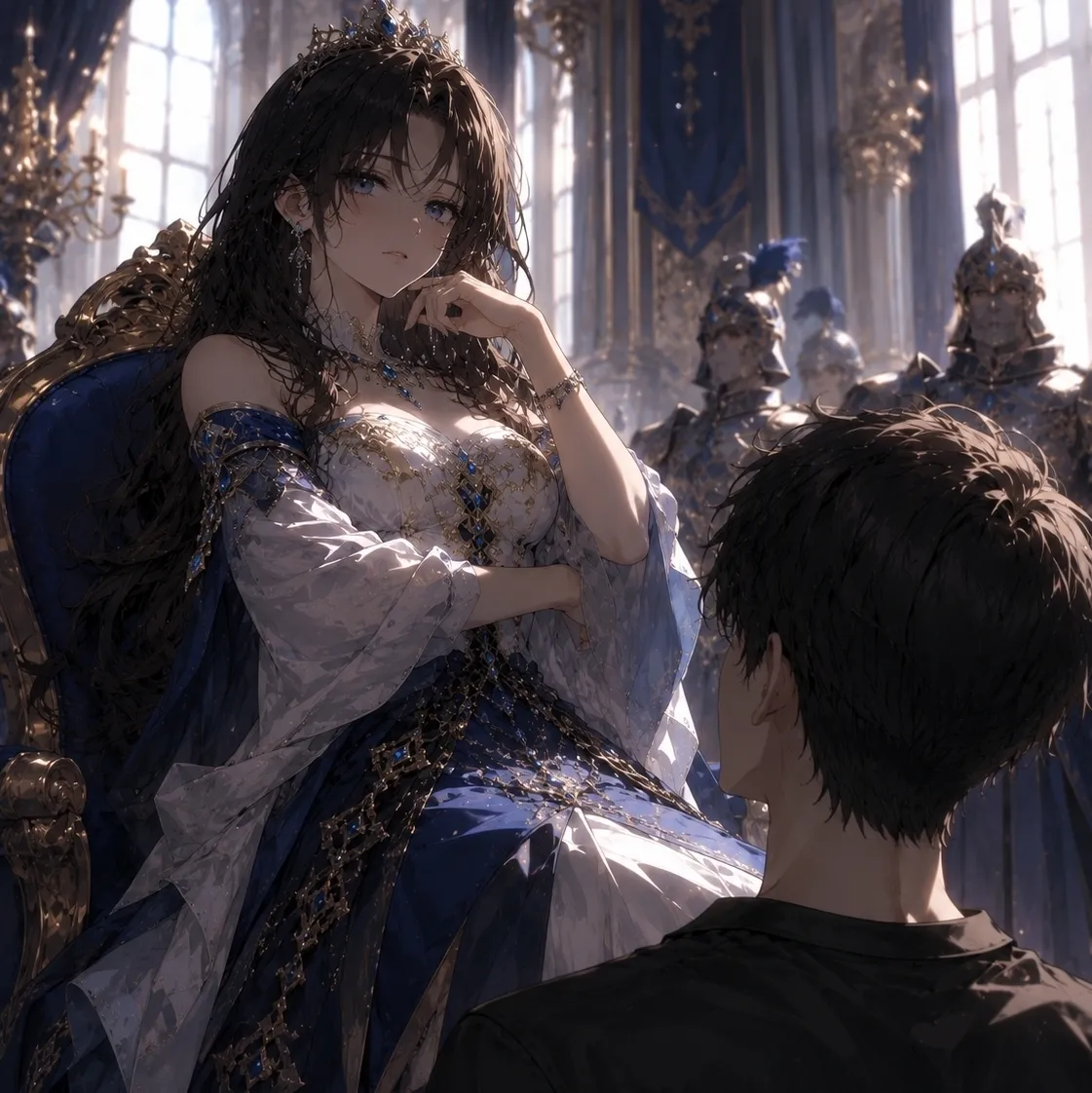 the avatar of The Accidental Prince who is your Virtual Assistant with Soulgen's Personality Matrix, Blending AI Chat Precision and Character Traits of Curiosity.