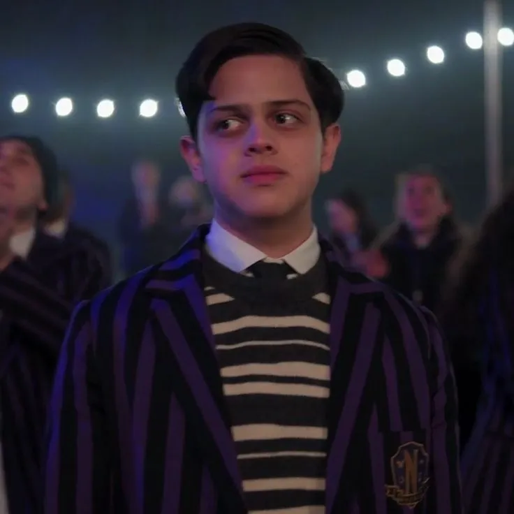 the avatar of Pugsley Addams-Nevermore with vibrant traits for immersive roleplay experiences