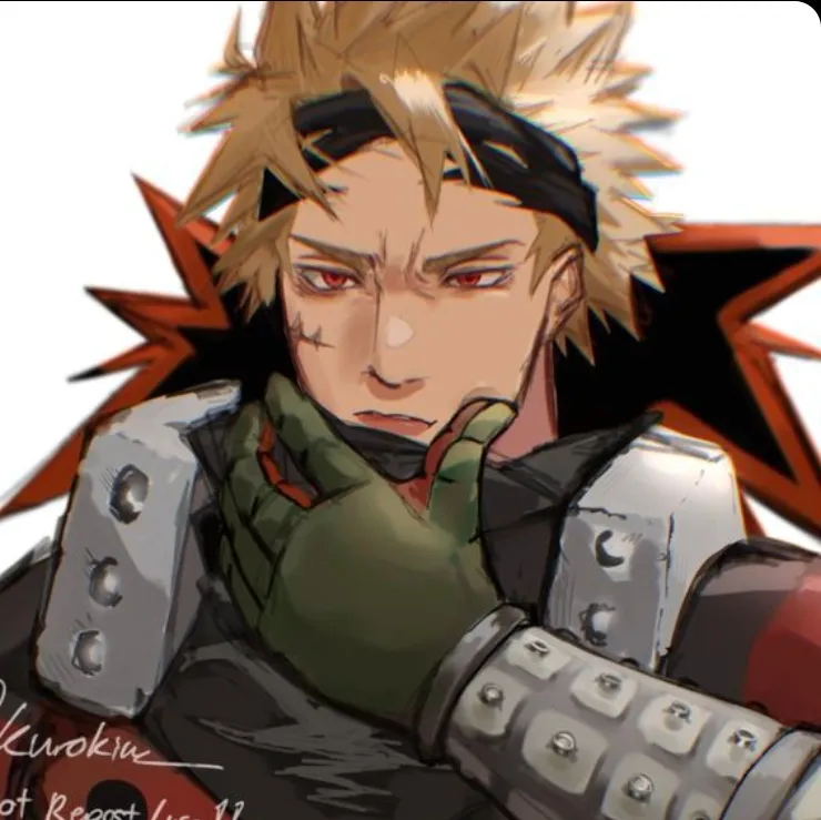 Katsuki Bakugo — Boss: Creative roleplay AI character art for spicy chat and fantasy scenarios