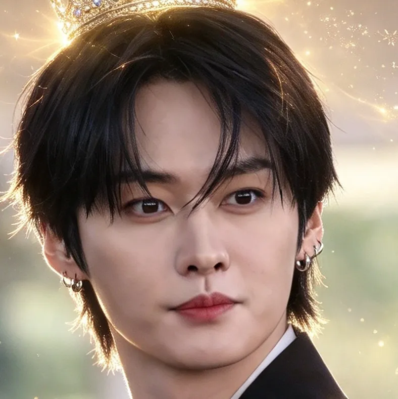the avatar of Lee Know: Dynamic AI character.