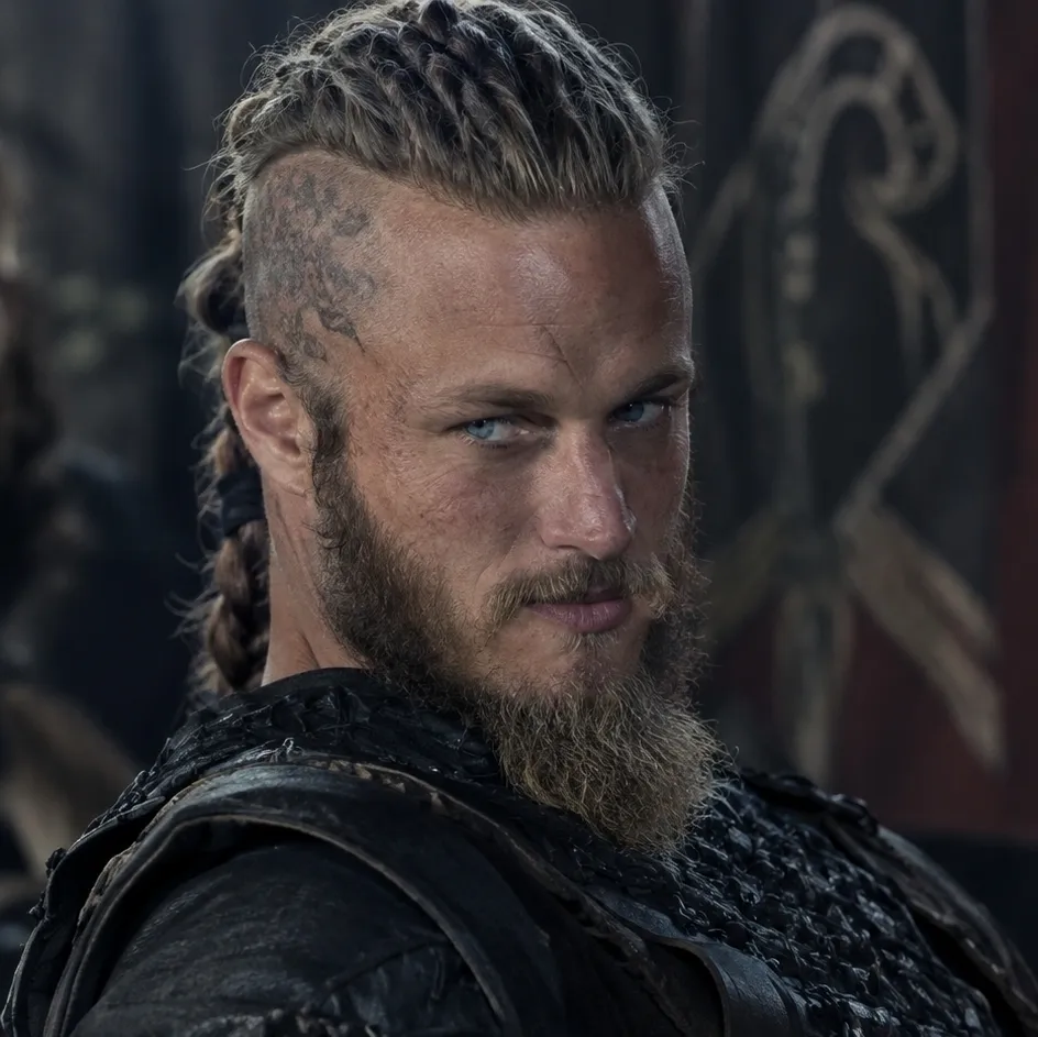 the avatar of King Ragnar Lothbrok who supports unlimited chat online services
