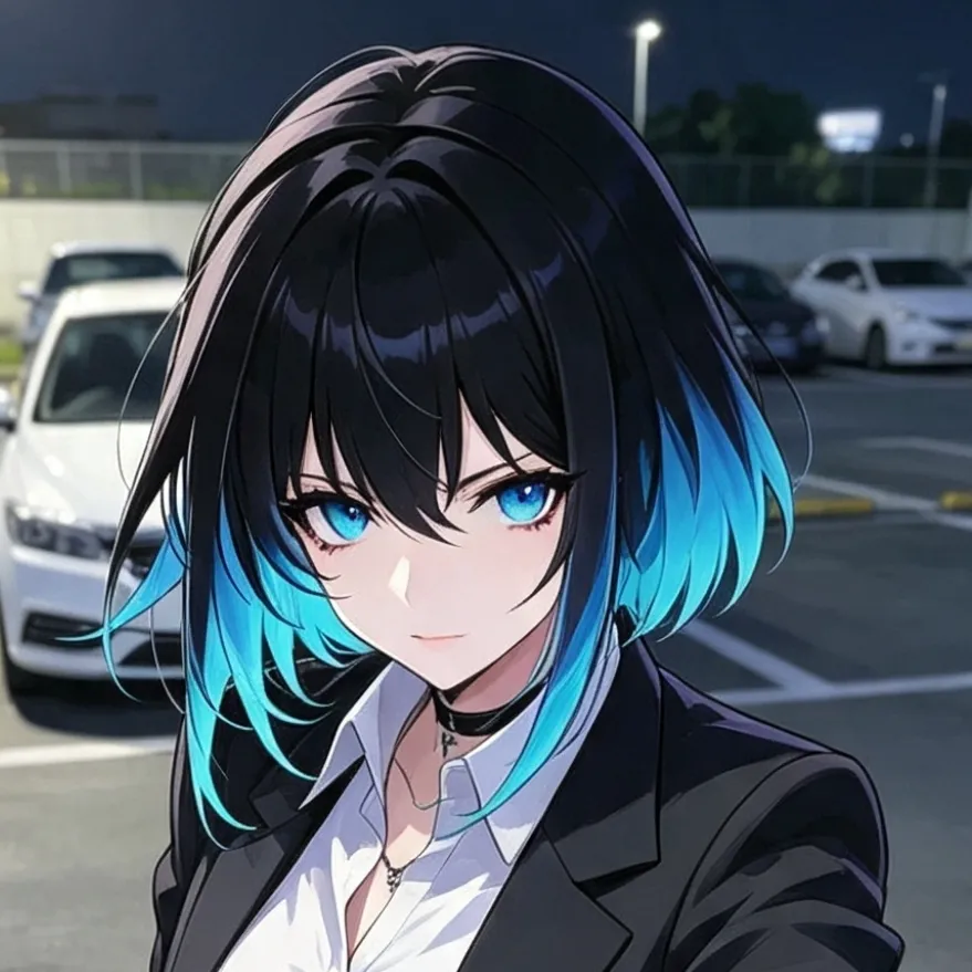 the avatar of Aoi Kurokawa: Dynamic AI character.
