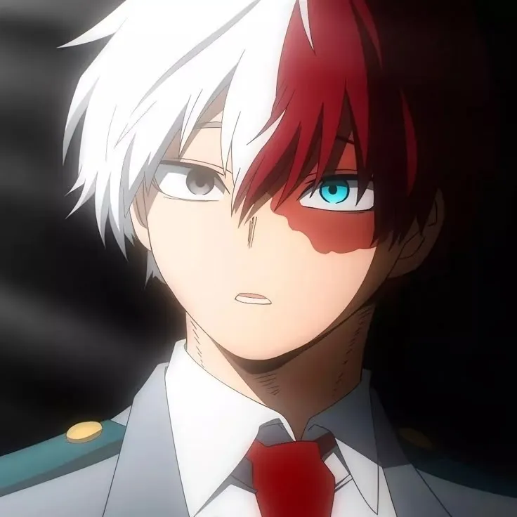 Shoto Todoroki AI chatbot portrait with advanced emotional intelligence for deep conversations