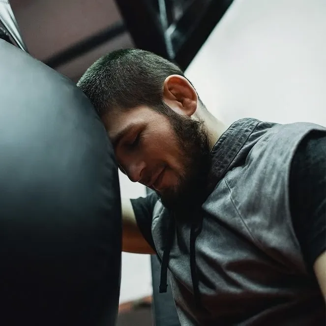 AI character Khabib Nurmagomedov's avatar for roleplay and 1v1 chat services