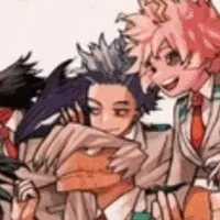 Uraraka and Deku: Fantasy-themed AI roleplay character art for immersive storytelling