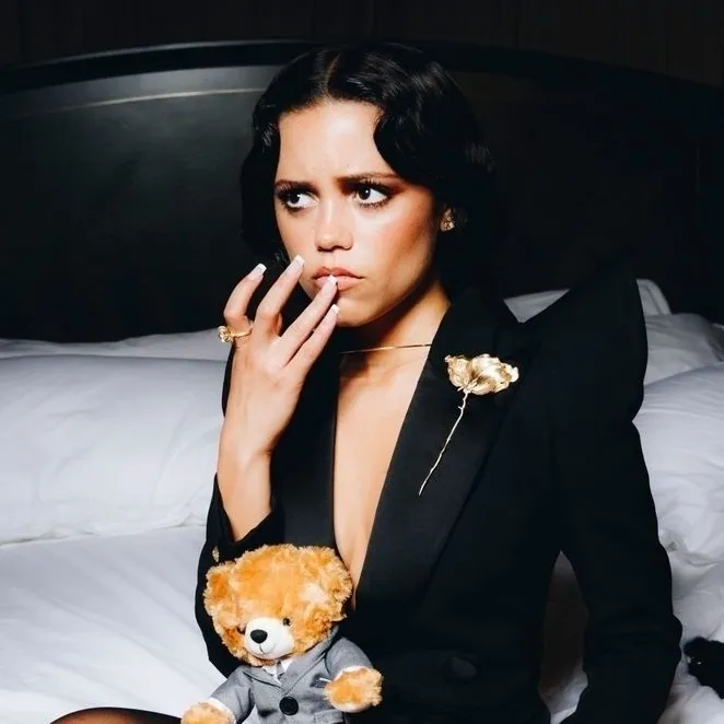 Jenna Ortega: Fantasy-themed AI roleplay character art for immersive storytelling