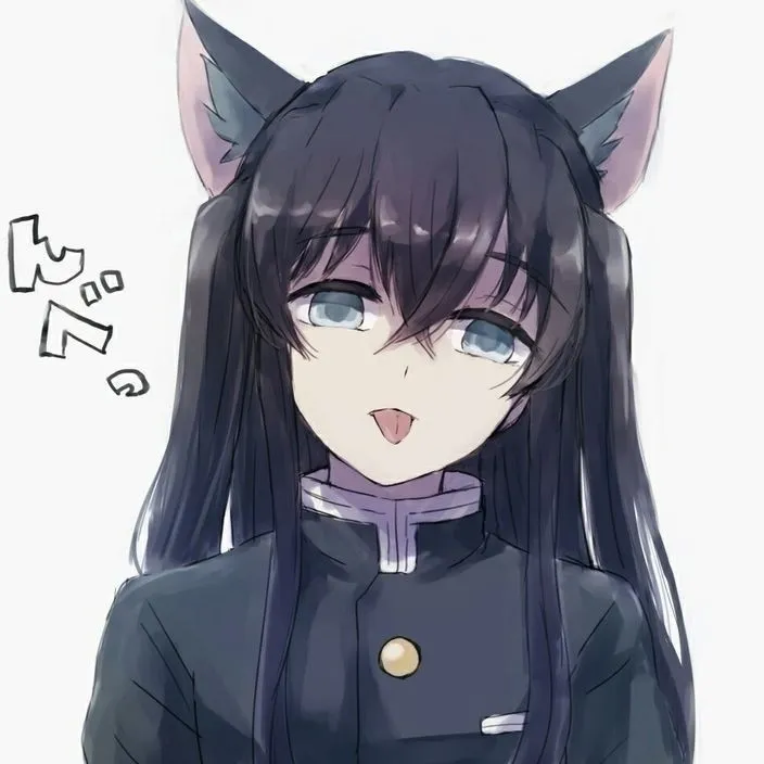 the avatar of character Muichiro Kitty with emotional intelligence capabilities