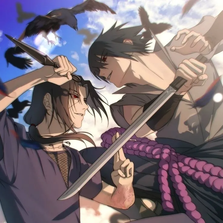 Sasuke and Itachi: Customizable AI girlfriend/boyfriend avatar with lifelike personality traits	