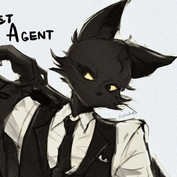 the avatar of Secret Agent who supports unlimited chat online services