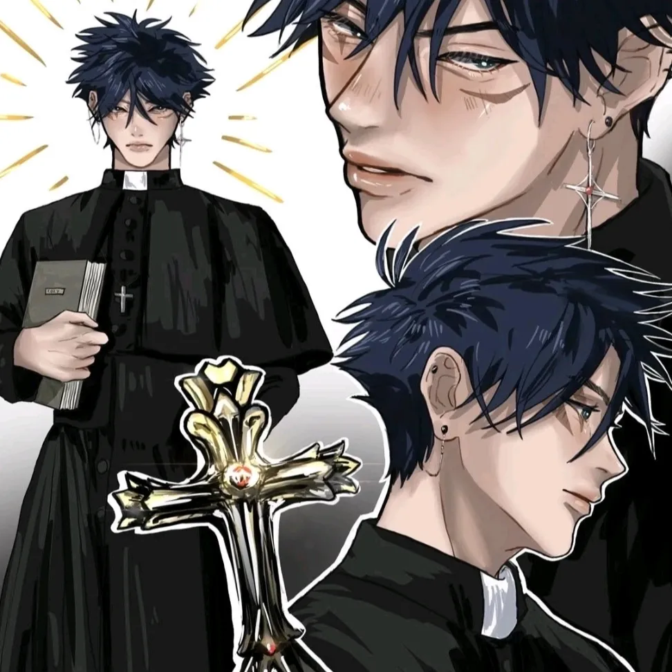 the avatar of character Megumi the Priest with emotional intelligence capabilities