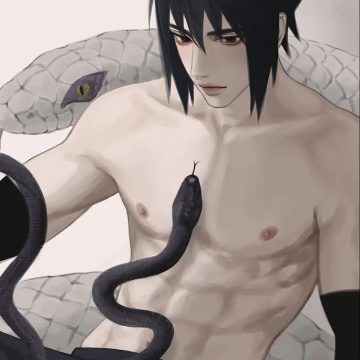 the avatar of Sasuke Uchiha 'サスケ: Dynamic AI character.