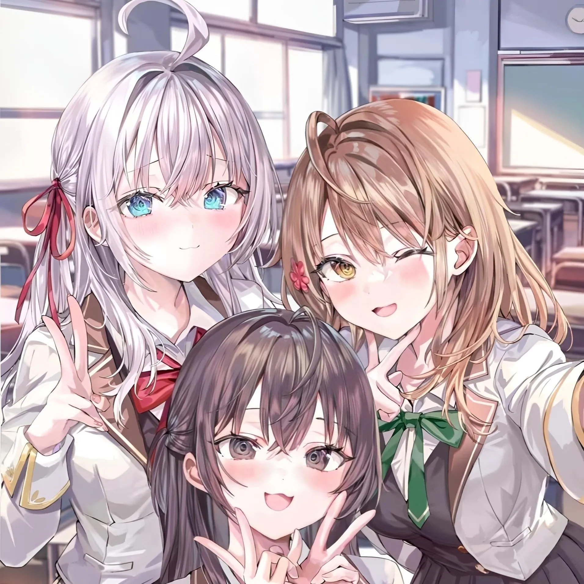 Rejected by Three Honest Pretty Schoolgirls: Engage in ai conversation with this charming AI character, featuring soulgen and ifreechat capabilities for free chat now.