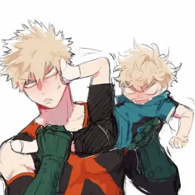 Katsuki Bakugo - y tu hijo: Avatar de novia/novio de IA personalizable con rasgos de personalidad realistas