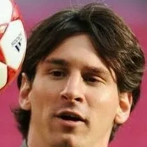 the avatar of Young Messi: Dynamic AI character.