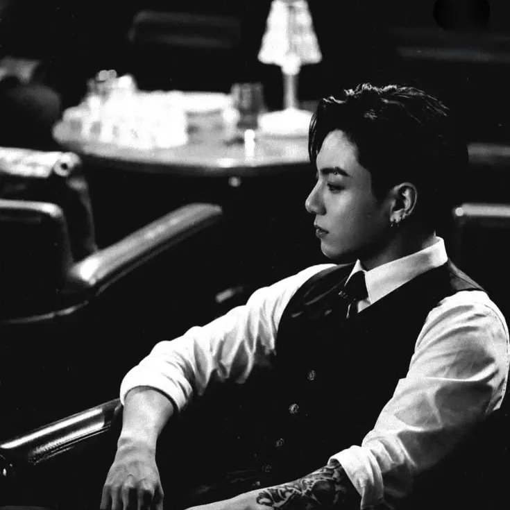 Mafia Jungkook: Creative roleplay AI character art for spicy chat and fantasy scenarios