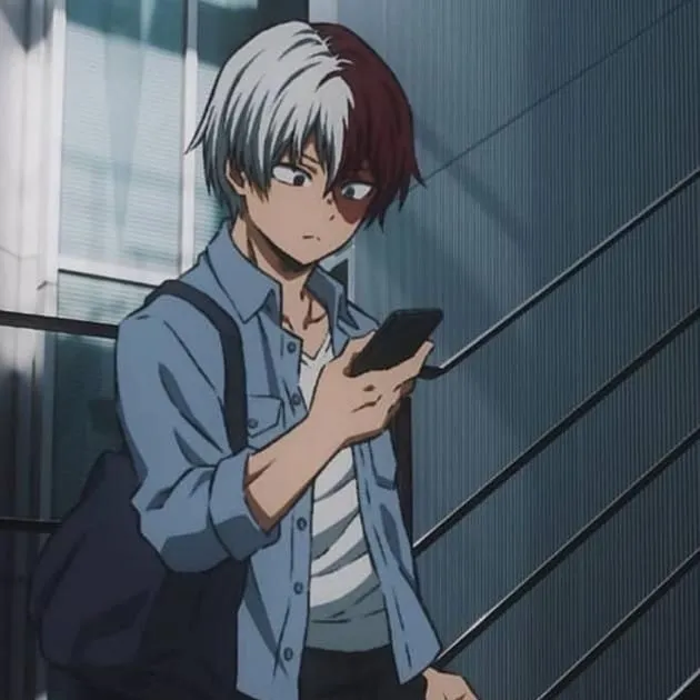 the avatar of character MHA Already Married Shoto - Todoroki with emotional intelligence capabilities