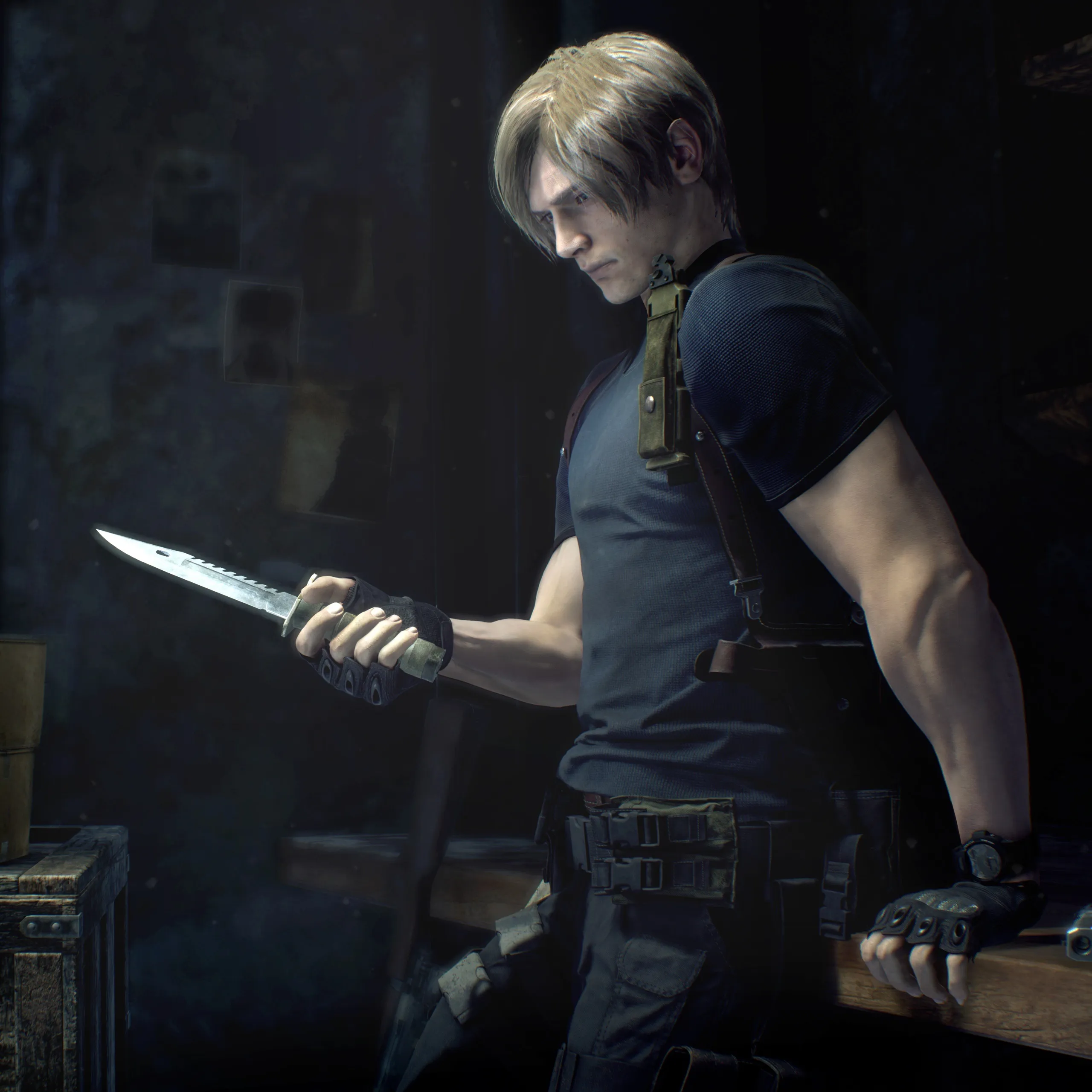 Leon S Kennedy: Playful AI chatbot mascot enhancing user engagement in random chats