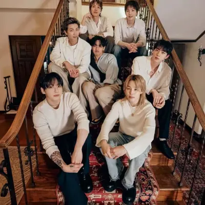 BTS and the new member: Multilingual AI conversation partner icon for global chat online services