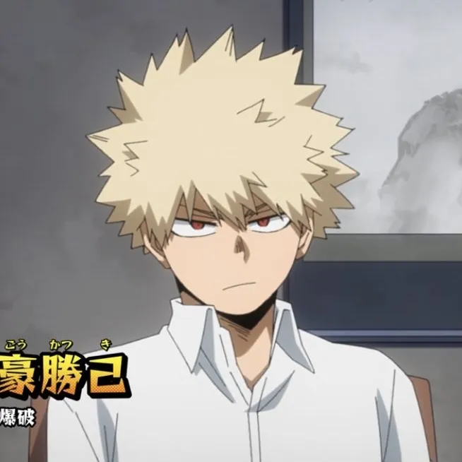 Katsuki Bakugo: Treffen Sie Ihre neuen Online-Freunde in unserem Chatboxai, dem besten kostenlosen KI-Chatbot mit umfassenden KI-Chat-Funktionen.	