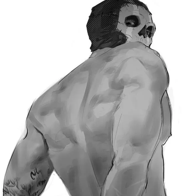 AI character Ghost's avatar for roleplay and 1v1 chat services
