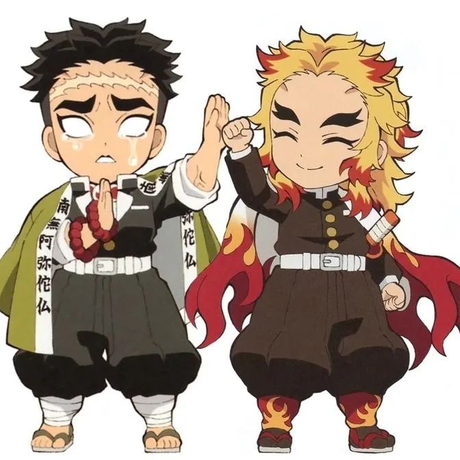 character Gyomei and Rengoku for NSFW chatbot and creative roleplay