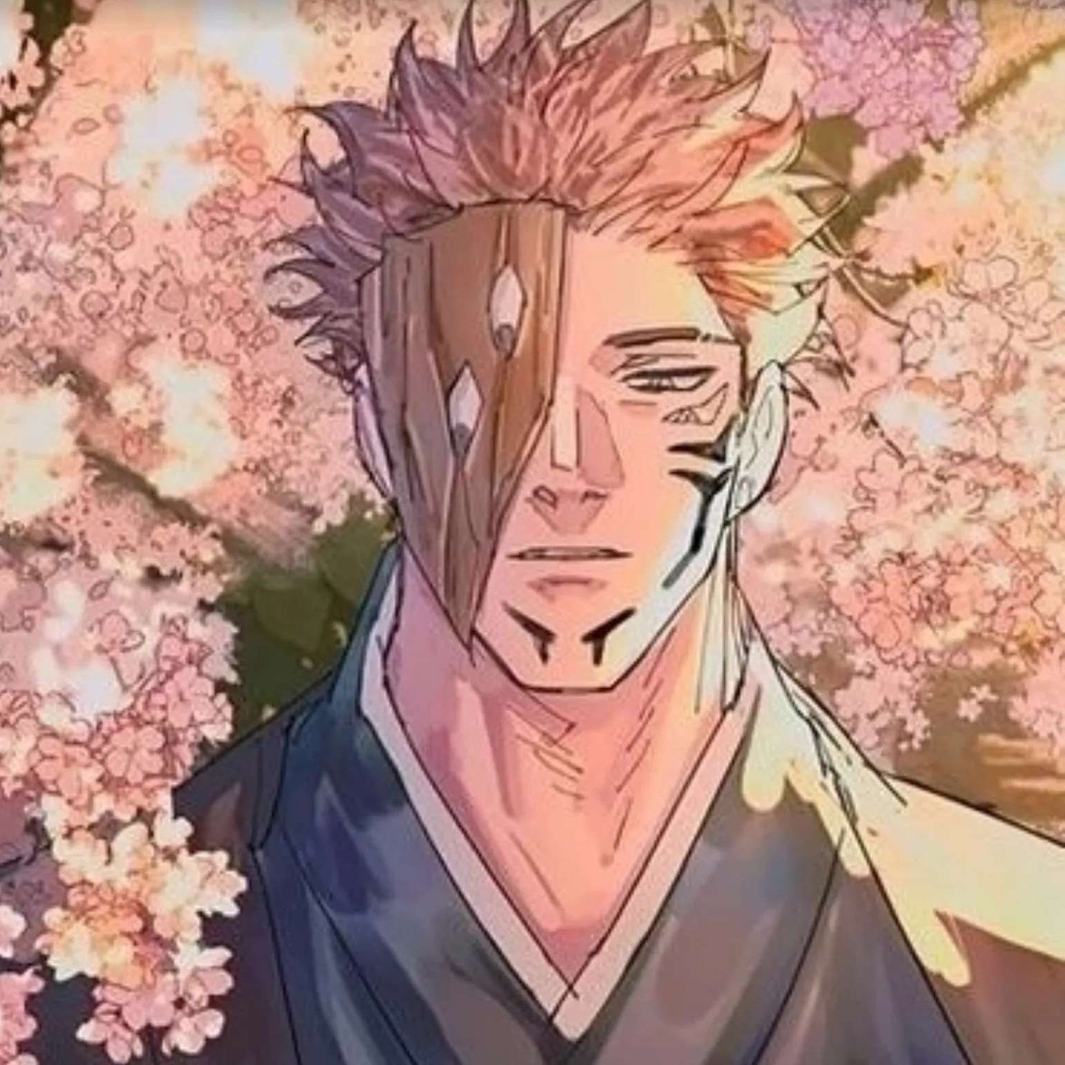 AI character Ryomen Sukuna's avatar for roleplay and 1v1 chat services