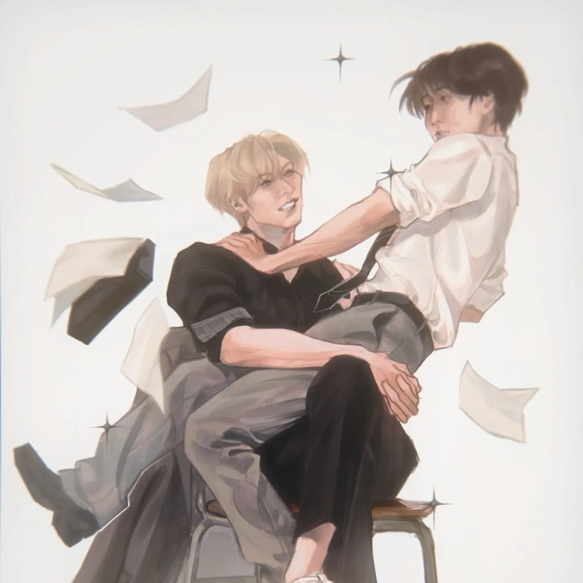 Lee Minho - Minsung: Fantasy-themed AI roleplay character art for immersive storytelling