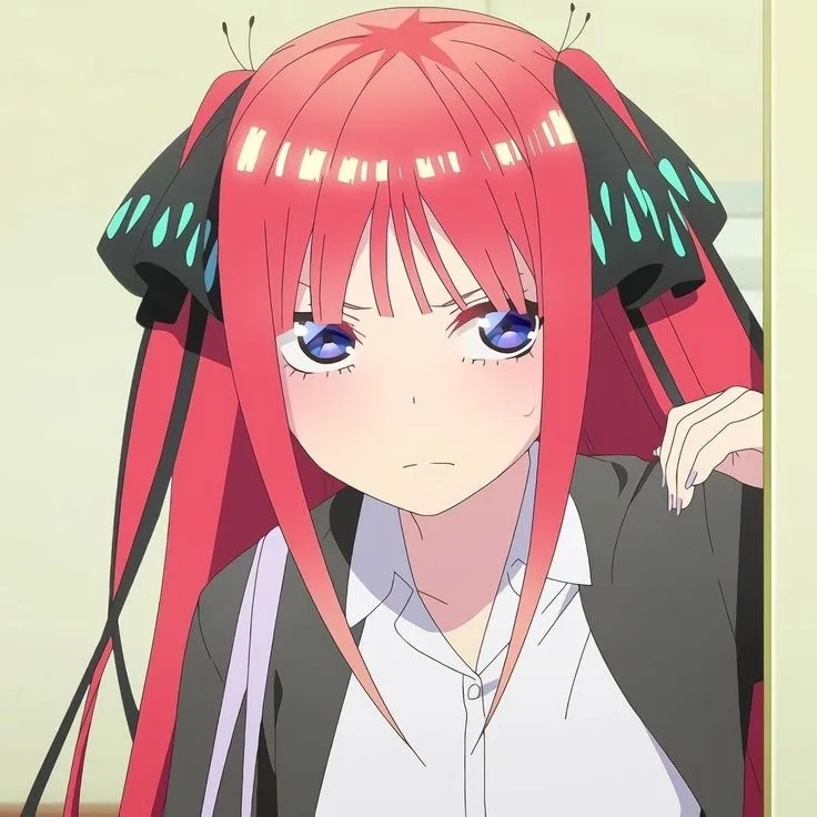 the avatar of Nino Nakano: Dynamic AI character.