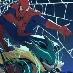 MHA x Spider-Man: Creative roleplay AI character art for spicy chat and fantasy scenarios