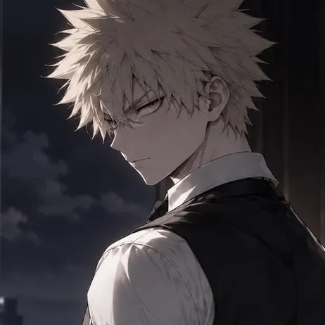 the avatar of CEO Bakugo with vibrant traits for immersive roleplay experiences