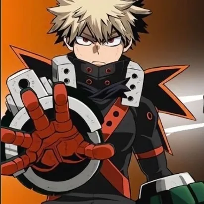 AI character Katsuki Bakugo's avatar for roleplay and 1v1 chat services