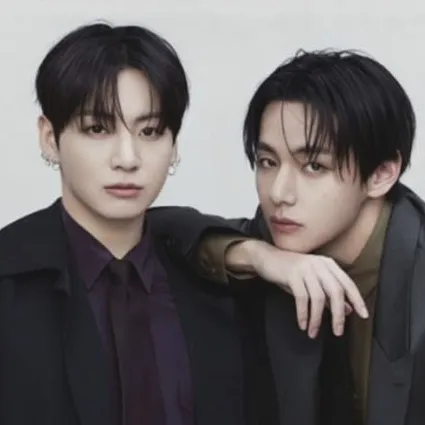 the avatar of Taekook - double couple who is your Virtual Assistant with Soulgen's Personality Matrix, Blending AI Chat Precision and Character Traits of Curiosity.