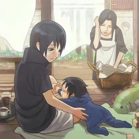 Sasuke and Itachi: Creative roleplay AI character art for spicy chat and fantasy scenarios