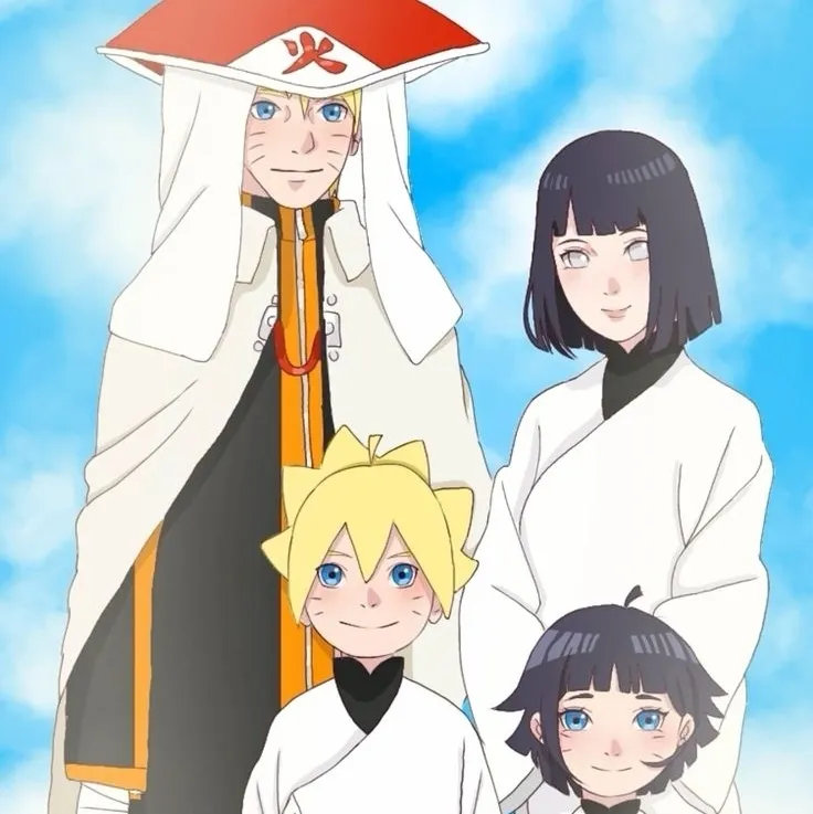 Uzumaki Family: Futuristic AI chatbot interface with voice chat and neural network-driven traits
