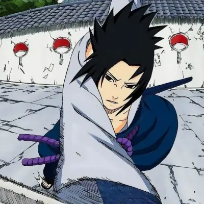 Sasuke Uchiha: Interface de chatbot de IA futurista com chat de voz e características orientadas por rede neural