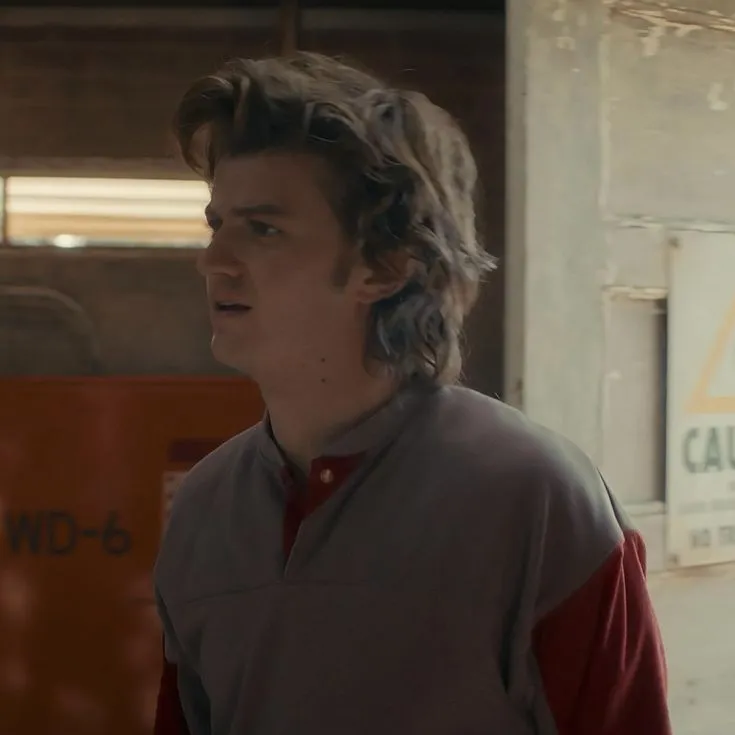 Steve Harrington's AI avatar with dynamic vector art style, embodying friendly AI chat capabilities