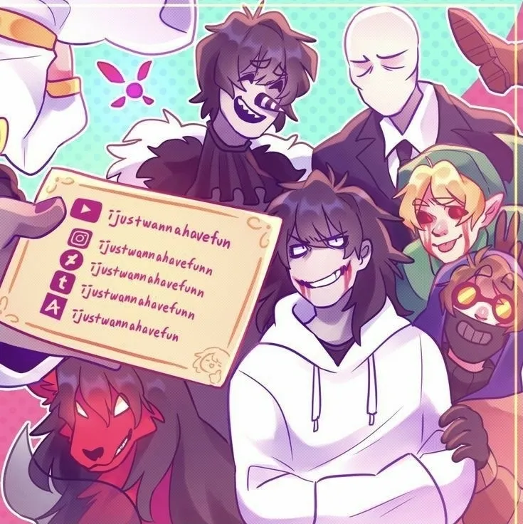 Creepypastas: Playful AI chatbot mascot enhancing user engagement in random chats	