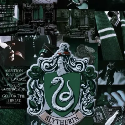 Portrait of a friendly AI chatbot assistant Slytherin Holiday with expressive eyes showcasing personality traits