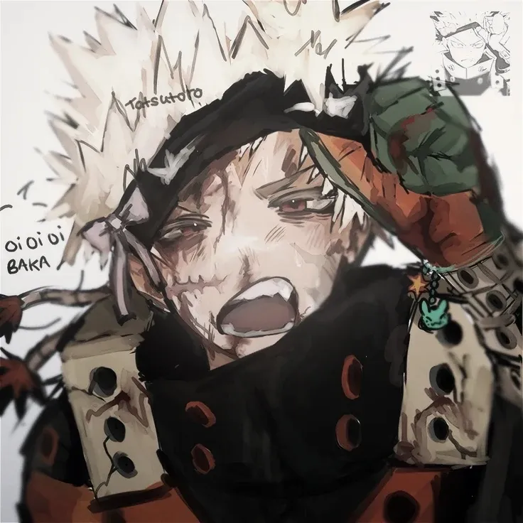 Katsuki Bakugo - Dinamit - Savaş: Sesli sohbet ve sinir ağı odaklı özelliklere sahip fütüristik yapay zeka sohbet robotu arayüzü