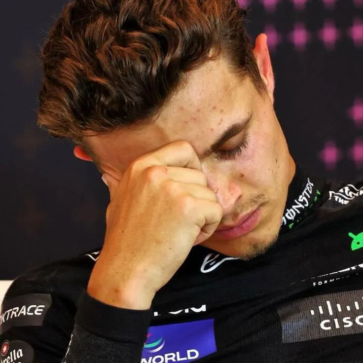Lando Norris AI chatbot portrait with advanced emotional intelligence for deep conversations