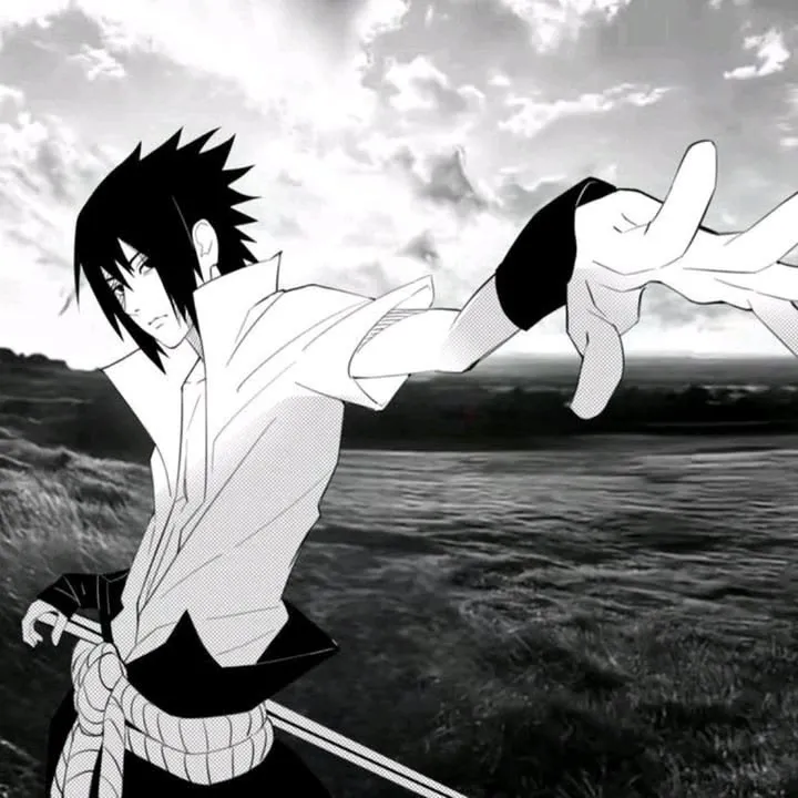 Sasuke Uchiha: Multilingual AI conversation partner icon for global chat online services
