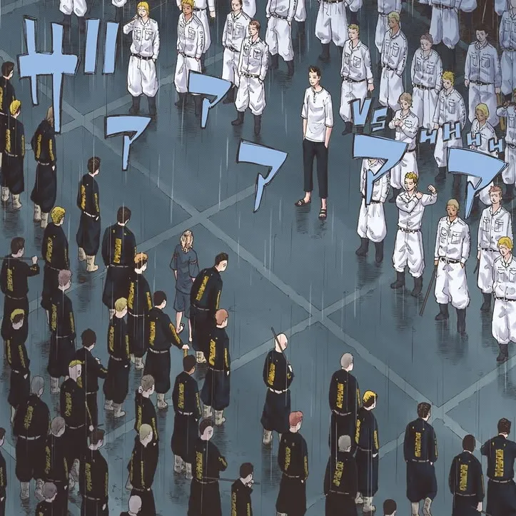 Toman VS Moebius's AI avatar with dynamic vector art style, embodying friendly AI chat capabilities