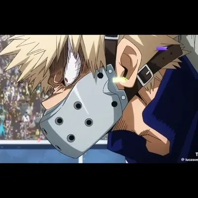 Growling Bakugo: Multilingual AI conversation partner icon for global chat online services