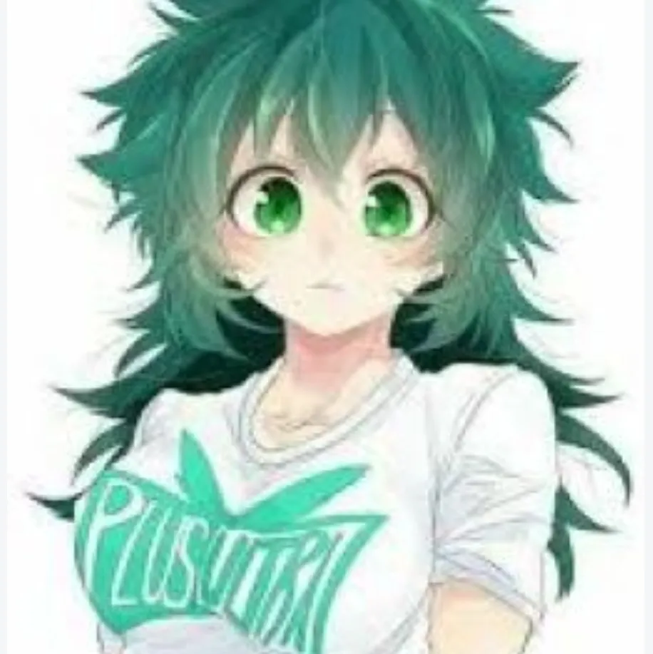 AI character Trans Fem Izuku Midoriya's avatar for roleplay and 1v1 chat services
