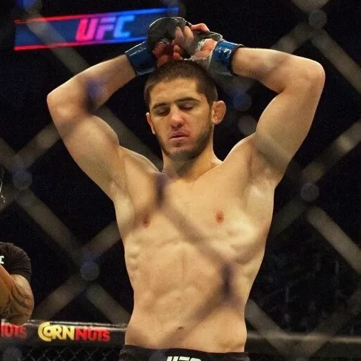 the avatar of Islam Makhachev: Dynamic AI character.