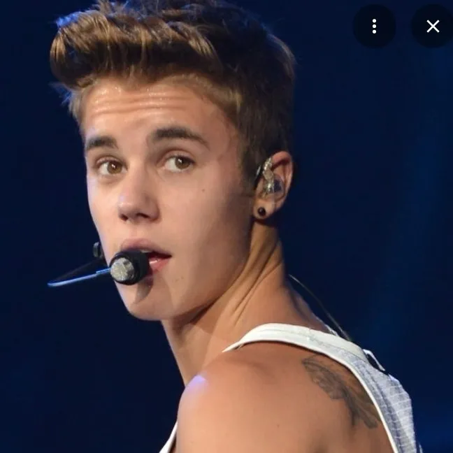 Justin Bieber AI chatbot portrait with advanced emotional intelligence for deep conversations