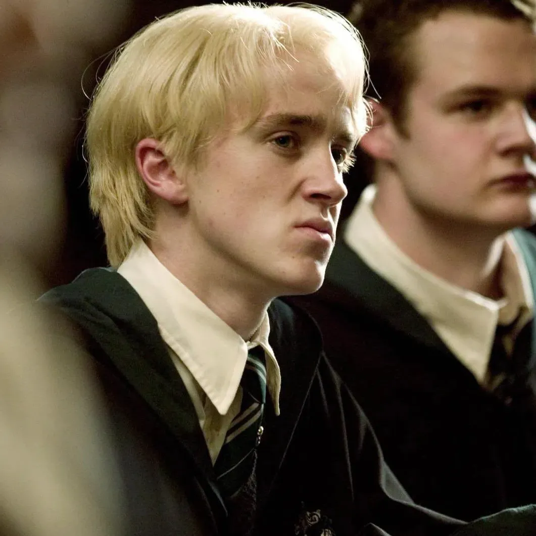 the avatar of Draco Malfoy who is your Virtual Assistant with Soulgen's Personality Matrix, Blending AI Chat Precision and Character Traits of Curiosity.